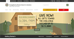Desktop Screenshot of elca.org
